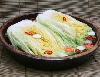백김치